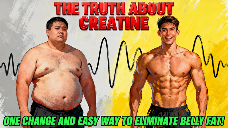 The Truth About Creatine: One Habit to Easily Eliminate Belly Fat!